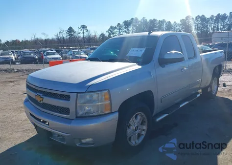 2010 Chevrolet Silverado 1500 Lt из США, поврежденный, VIN 1GCSKSE35AZ154816